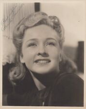 Bonita Granville (1940s) ❤🎥 Original Signed Autograph Vintage Photo K 245 picture