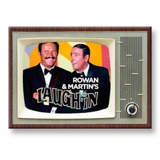 ROWAN & MARTINS LAUGH IN Show Classic TV 3.5 inches x 2.5 inches FRIDGE MAGNET picture
