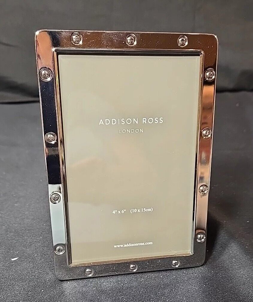 Addison Ross London, Locket In Silver Plate, Picture Frame 4” x 6” New