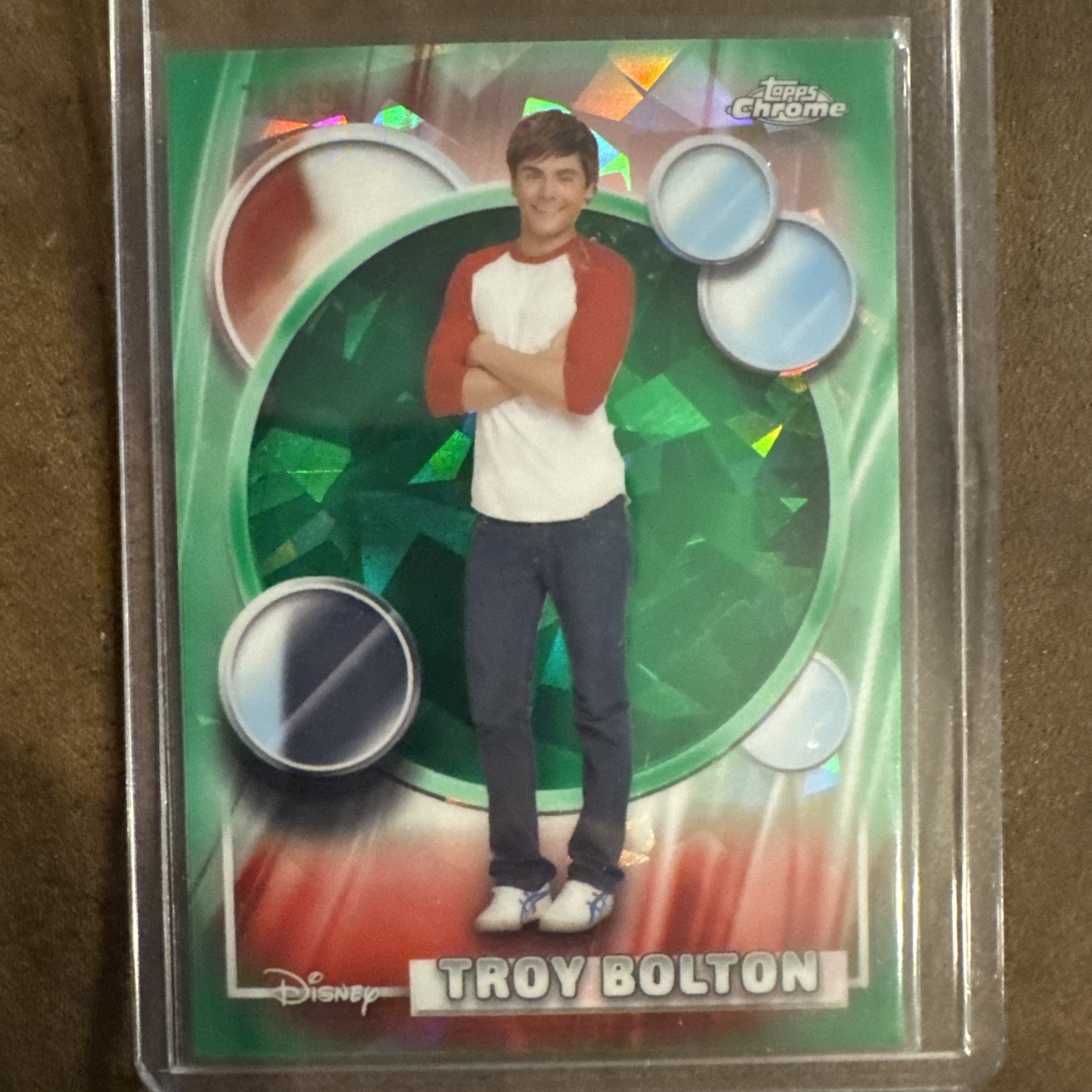 TROY BOLTON 2026 TOPPS CHROME SAPPHIRE DISNEY GREEN /99 #182 TROY BOLTON 2026 TOPPS CHROME SAPPHIRE DISNEY GREEN /99 #182