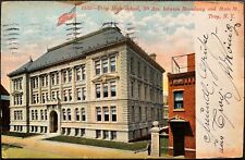 1907 Troy, NY PC Troy High school 5th ave between Broadway and State St. picture