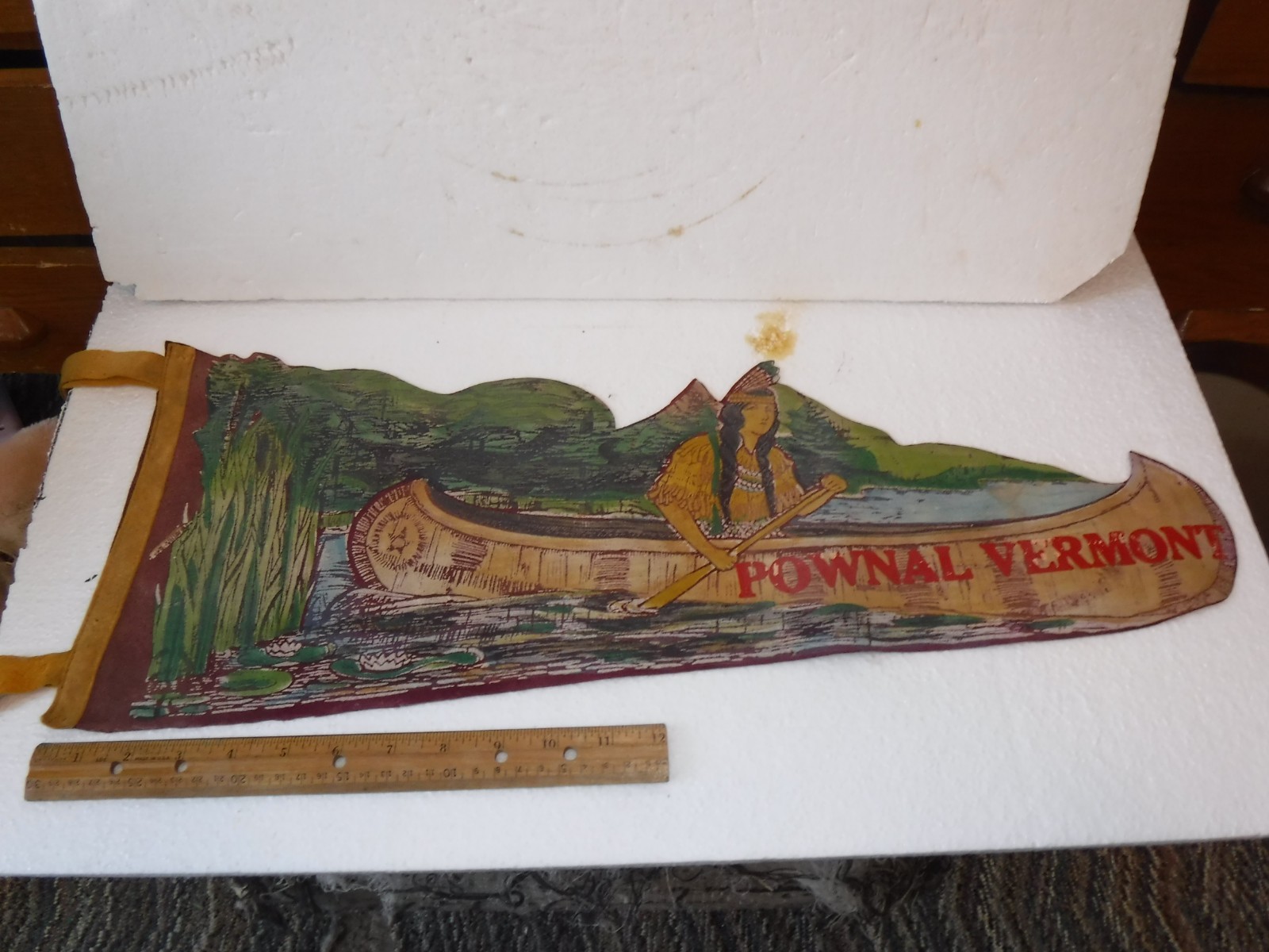 Rare, Different, Pownal Vermont Pennant Rare, Different, Pownal Vermont Pennant