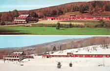 Vintage Postcard Heartwellville Lodge Motel Readsboro Vermont New England snow picture