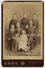 Gifford Family Vintage Children Photo by Graeff ,Sidney Centre N. Y. picture