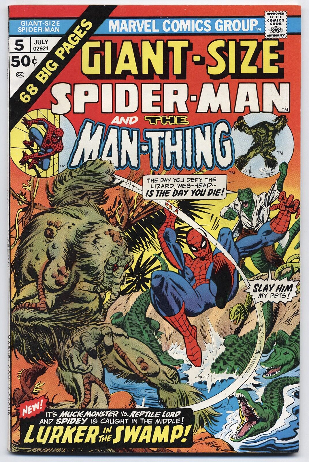 Giant-Size Spider-Man #5 (1975, Marvel) High Grade