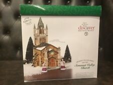 Department 56 Dickens Village Series Gift Set Somerset Valley Church #58485 picture