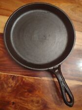 Fancy Handled Cast Iron Round Handled Griddle #7, Heat Ring. Gate Mark, Restored picture