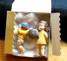 VINTAGE IOB CHILD FIGURINE(2)~CATHERINE JACKSON HADDON HALL ATLANTIC CITY N.J. picture