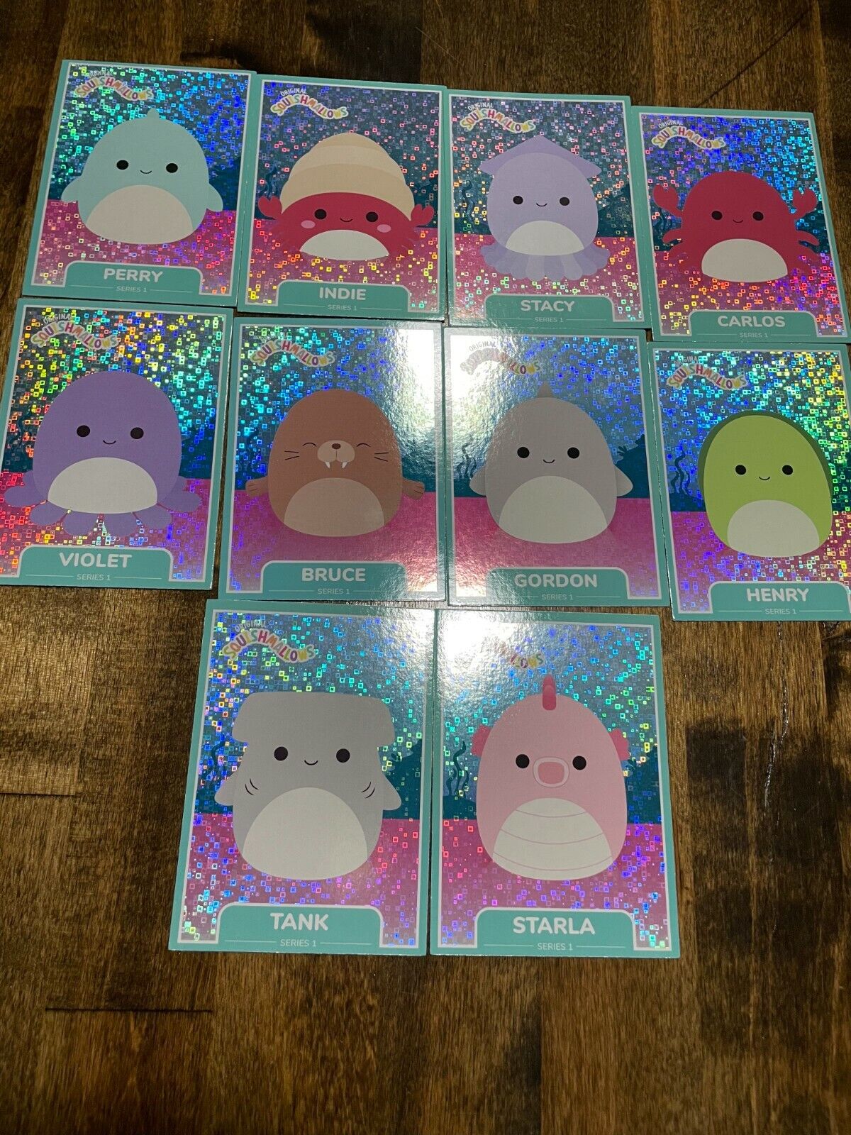 Squishmallows Series 1 Trading Card Singles PIXEL HOLOS 