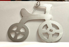 RETIRED JAMES AVERY STERLING SILVER BICYCLE CHRISTMAS ORNAMENT LARGE 4