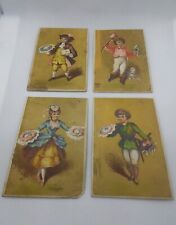 Antique Sayer Bros Manufacturing Clothiers Trade Cards Lot Of 4 picture