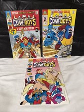 Original THE WILD WEST C.O.W BOYS OF MOO MESA Comics 1-3 picture