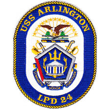 USS Arlington LPD-24 Amphibious Transport Dock Patch picture
