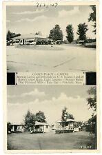 Cook's Place-Cabins Exterior View In Pittsfield Massachusetts Postcard picture