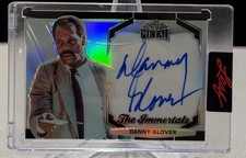 Danny Glover 2025 Leaf Metal Pop Century On-Card Autograph PLEASE READ 096/100 picture