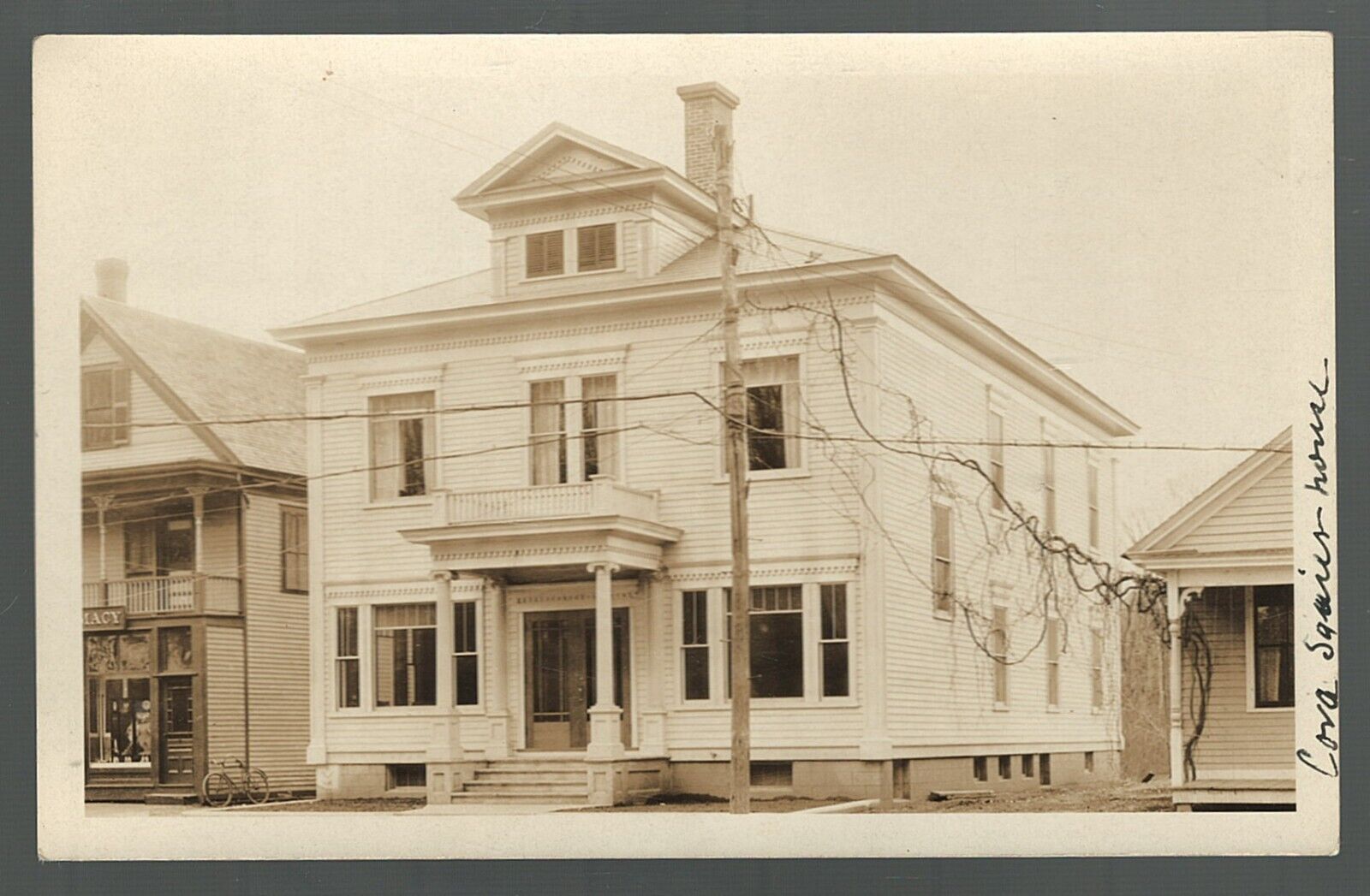 RPPC Daisy's House Chester Vermont Windsor County 1932