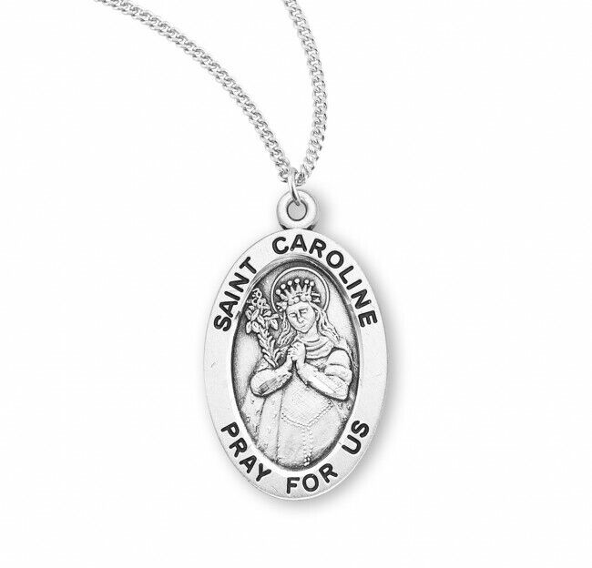 St. Caroline Sterling Silver Necklace