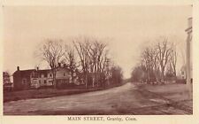 Main Street, Granby, Connecticut CT - c1910 Vintage Postcard picture