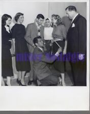 Vintage Photo 1953 Dean Martin measuring girls waist with Jerry Lewis picture