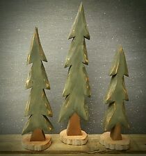 Hand Carved Pine Trees, Pine Trees, Christmas Trees, Carved Trees, Home Decor picture