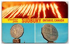 Greetings From Sudbury Ontario, Canada Postcard picture
