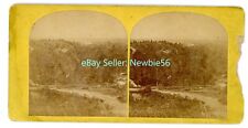 Wilmington NY - ROAD FROM FLUME - c1870s Stereoview Adirondacks nr Whiteface picture