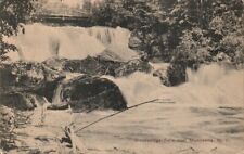 Postcard-Stockbridge Falls near Munnsville, New York Real Photo Posted 1912 0325 picture