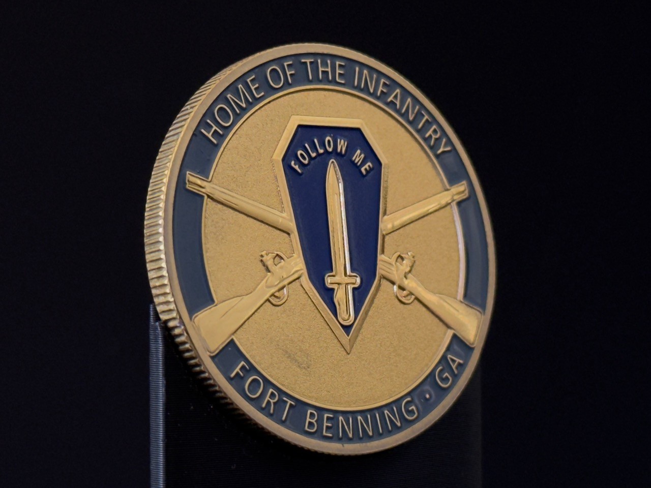 U.S. Army Fort Benning Home of the Infantry Challenge Coin