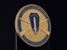 U.S. Army Fort Benning Home of the Infantry Challenge Coin picture