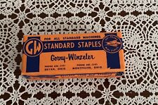 Gorny Winzeler Bryan Montpelier Ohio Standard Staples Rare Vintage Orange Box picture