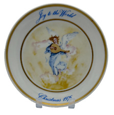 Danbury Mint 1976 Christmas Plate Joy to the World Limited Edition West Germany picture
