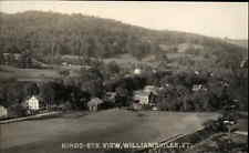 Williamsville VT Birdseye View c1910 Real Photo Postcard picture