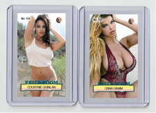 Courtnie Quinlan rare MH Prize Room #'d 2/3 Tobacco card no. 154 picture