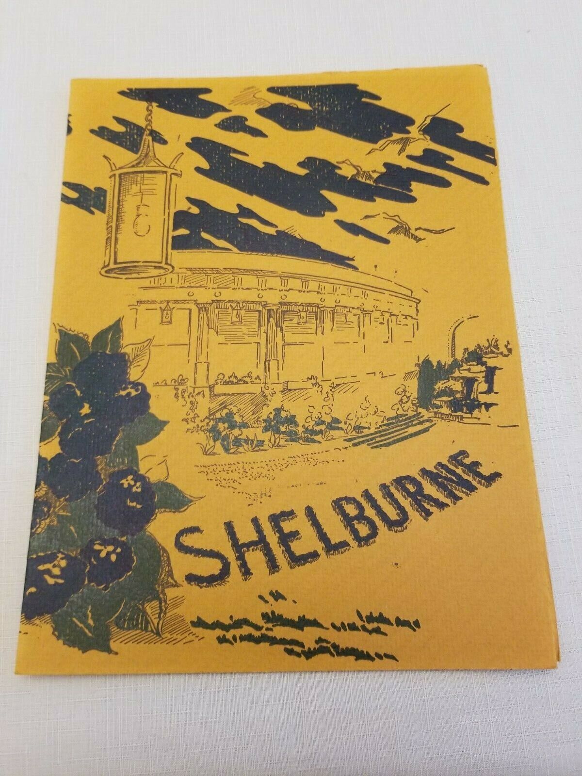 Shelburne Hotel/ Lounge Menu