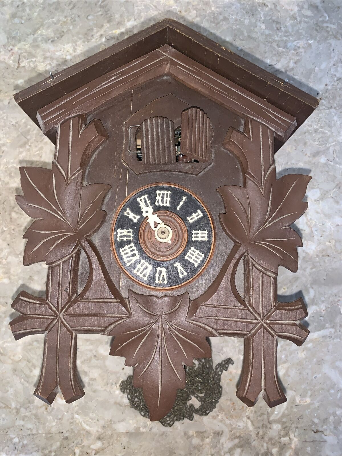 Vintage Regula Cuckoo Clock HENRY COEHLER Co. West Germany For Parts Repair