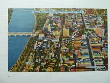 AERIAL PHOTO OF CENTRAL CITY, WILKES-BARRE, PENNSYLVANIA PA VINTAGE POSTCARD picture