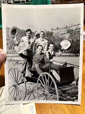 Spade Cooley & Foreman Phillips Vintage SIGNED 8/10 Photo 40s 💯 Authentic RARE picture