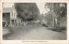 Main Street Looking North Danby Vermont VT c1910 Postcard picture