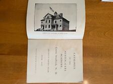 Vintage 1906-7| Austin-Cate Academy Booklet, Strafford, NH, some stains, 6+ pgs. picture