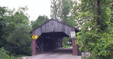 Lower Fairfax Covered Bridge, Fairfax, Vermont
