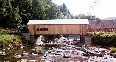 Mill Covered Bridge, Tunbridge, Vermont