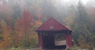 Red Covered Bridge, Morristown, Vermont